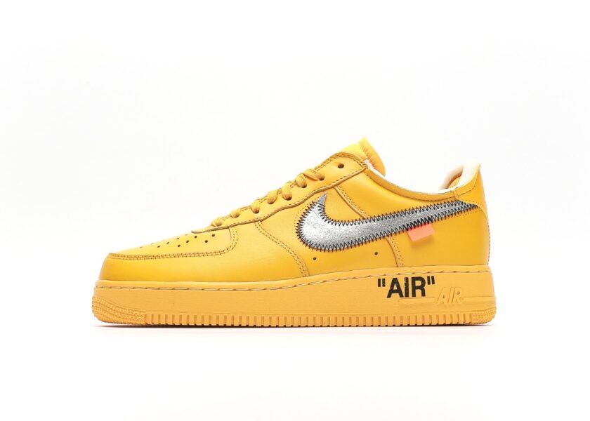 Off-White Nike Air Force 1 Low University Gold [PK GOD]