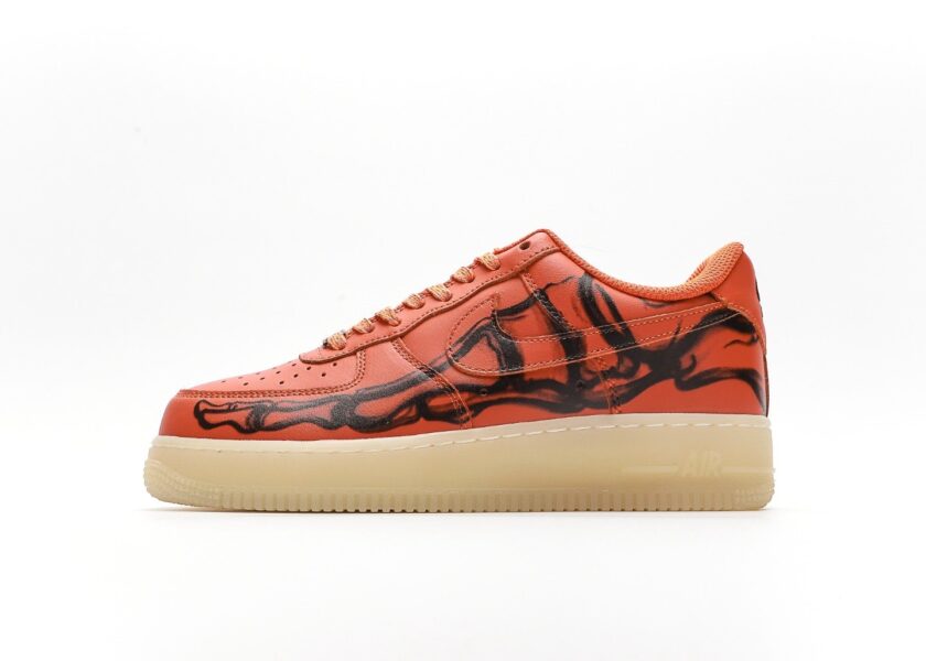 Air Force 1 Skeleton Orange