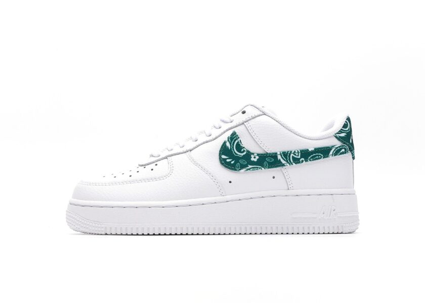 Air Force 1 Low Green Paisley