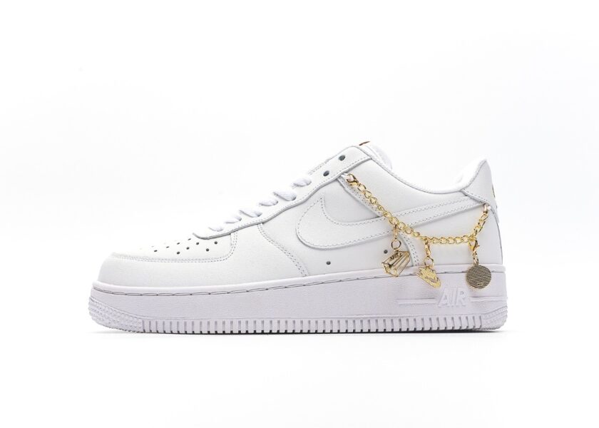 Air Force 1 LX White Metallic Gold