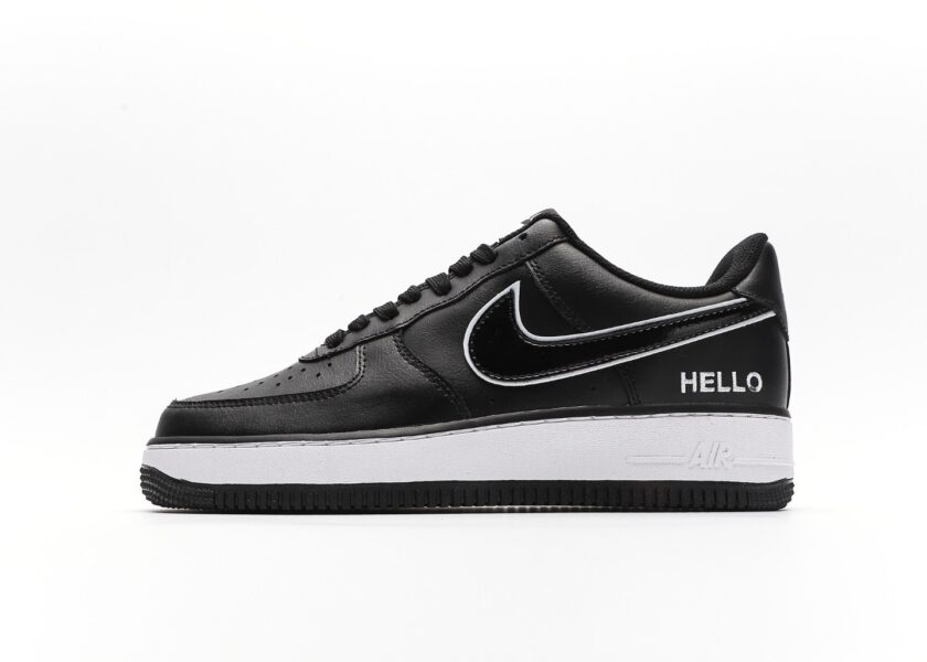 Air Force 1 Low Hello Name Tag