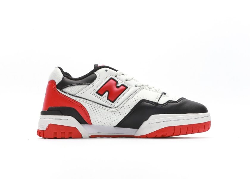 New Balance 550 White Team Red - Image 2