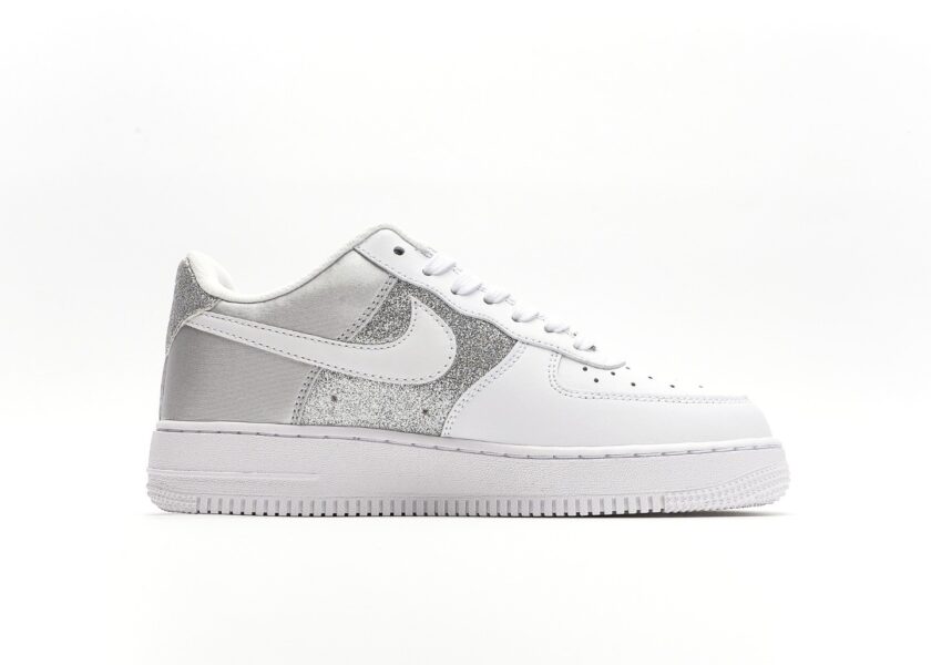 Air Force 1 White Metallic Silver - Image 2