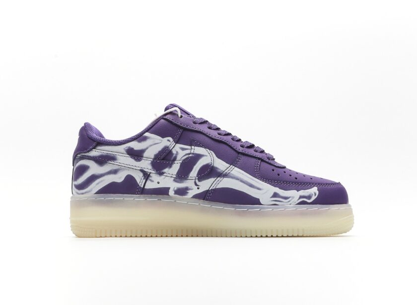 Air Force 1 Low "Skeleton" Court Purple - Image 2