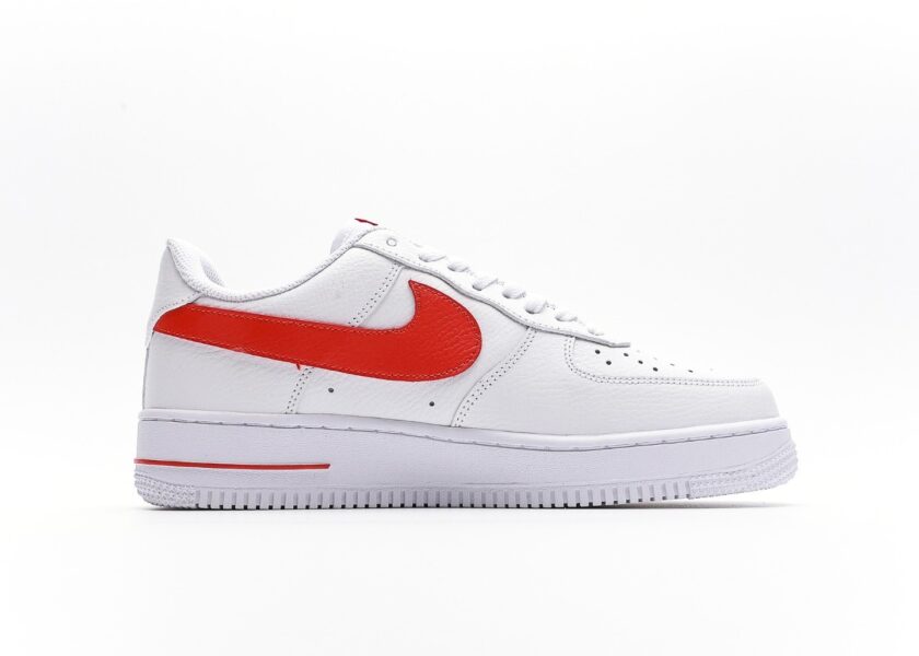 Air Force 1 Low FM White Red - Image 2