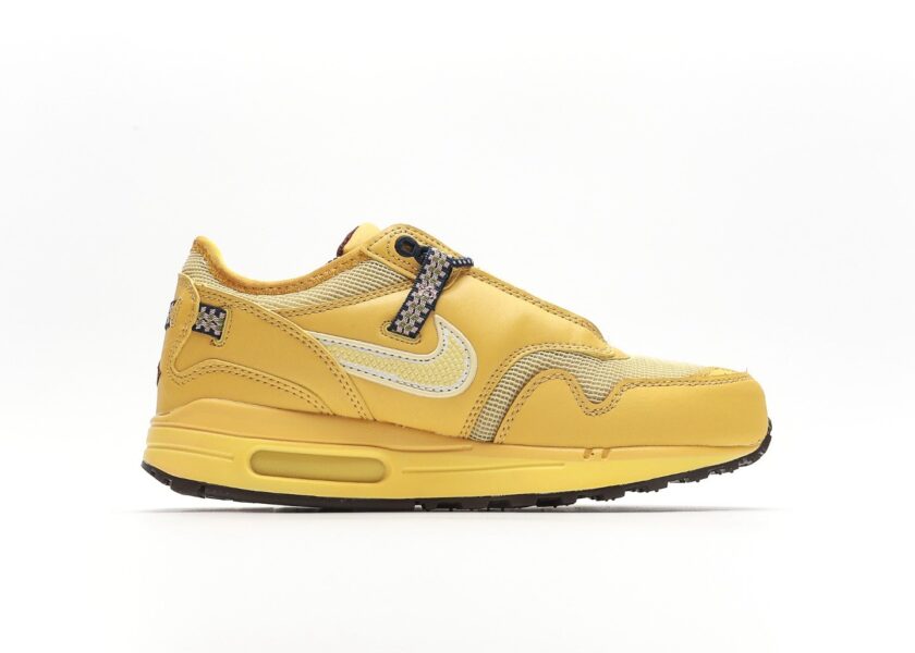 Air Max 1 Travis Scott Cactus Jack Saturn Gold - Image 2