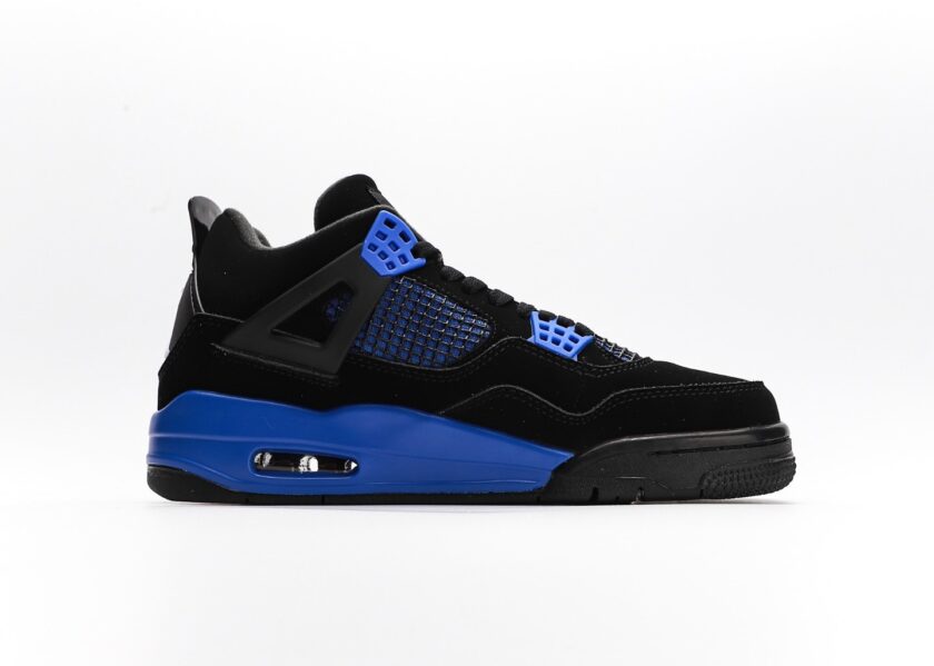 Air Jordan 4 Retro Black Game Royal - Image 2