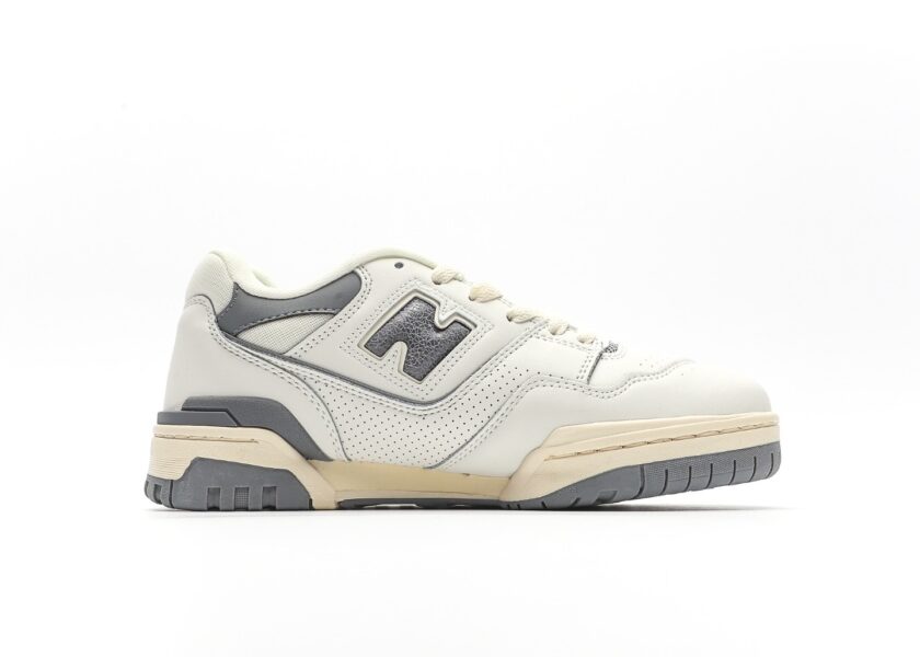 New Balance 550 Aime Leon Dore White Grey - Image 2