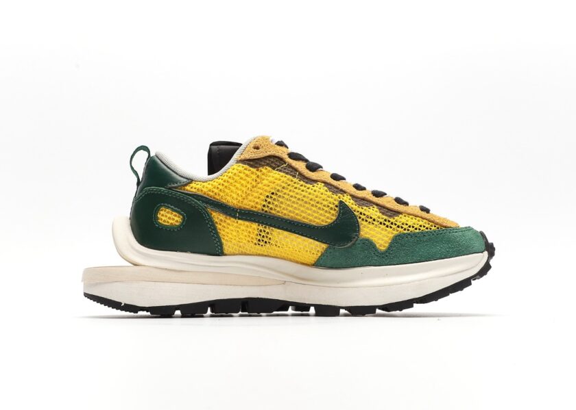 Sacai VaporWaffle Yellow Green - Image 2