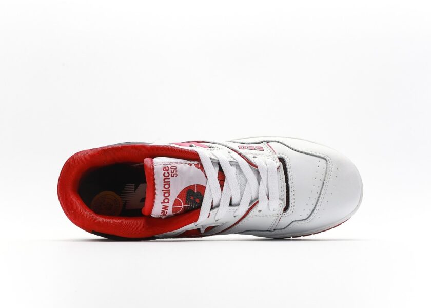 New Balance 550 Red - Image 3