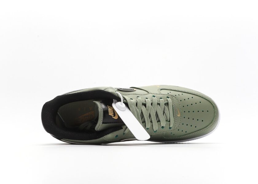 Air Force 1 Green Gold Swoosh - Image 3