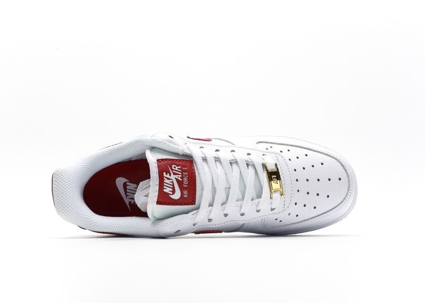 Air Force 1 Low '07 White Noble Red - Image 3