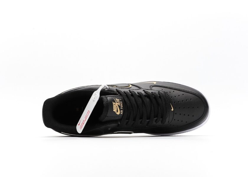 Air Force 1 Low Black Gold White - Image 3