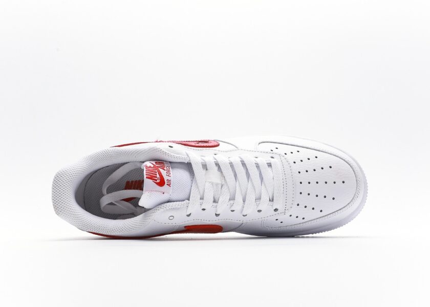 Air Force 1 Low FM White Red - Image 3