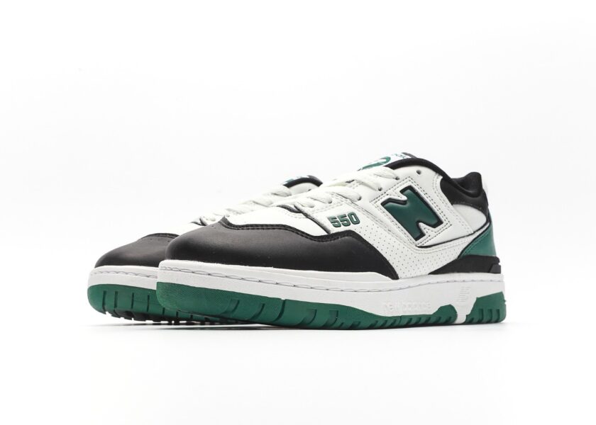 New Balance 550 White Green Black - Image 5