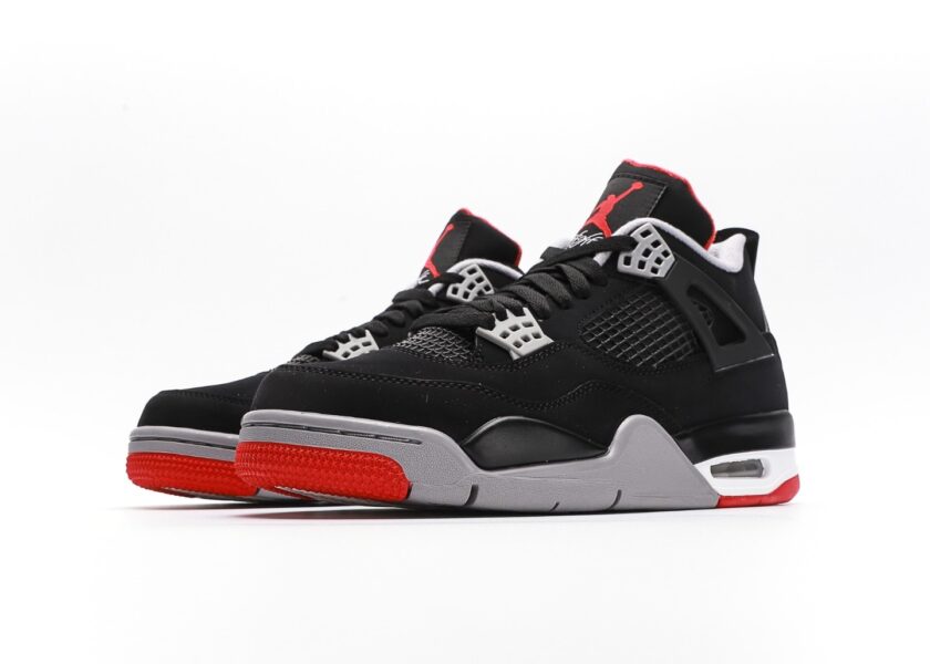 Air Jordan 4 Bred [PK GOD] - Image 5