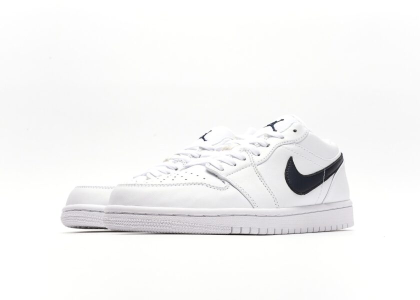 Air Jordan 1 Low White Nav - Image 5