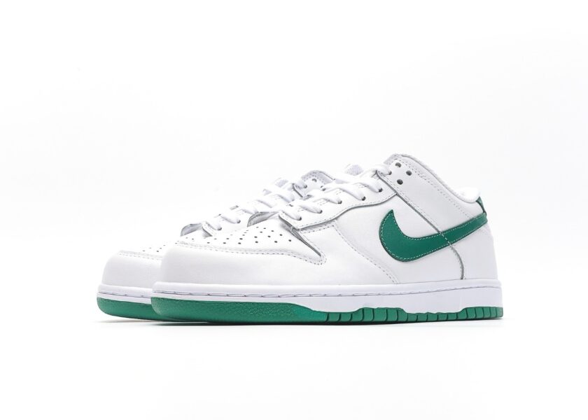 Dunk Low White Green [PK GOD] - Image 5