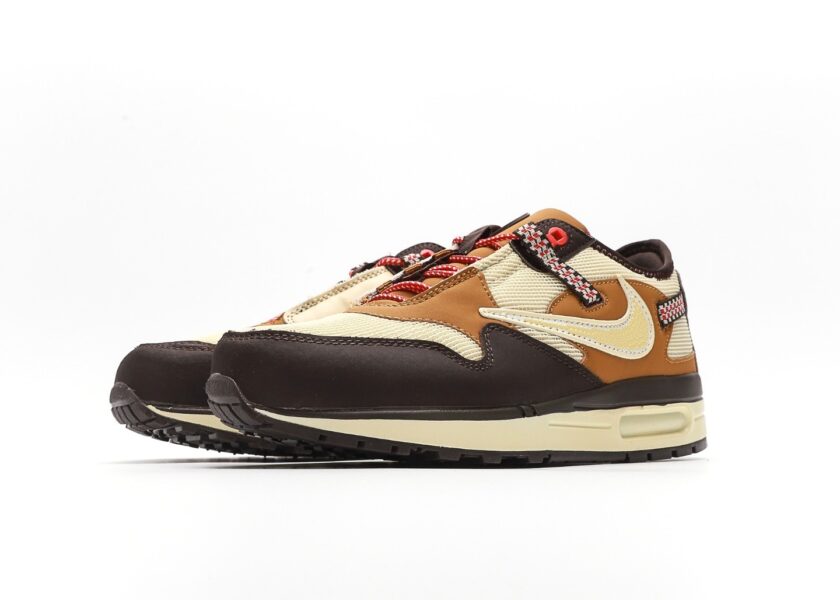 Air Max 1 Travis Scott Cactus Jack Baroque Brown - Image 5