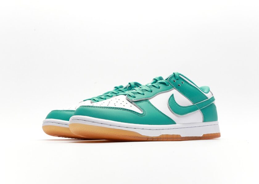 Dunk Low White Turquoise [PK GOD] - Image 5