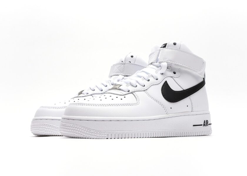 Air Force 1 High White Black - Image 5