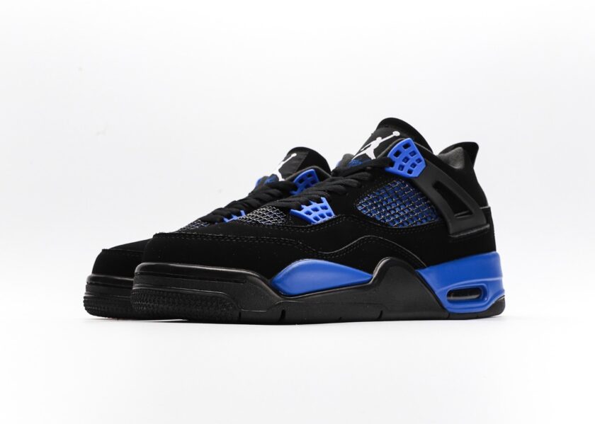 Air Jordan 4 Retro Black Game Royal - Image 5