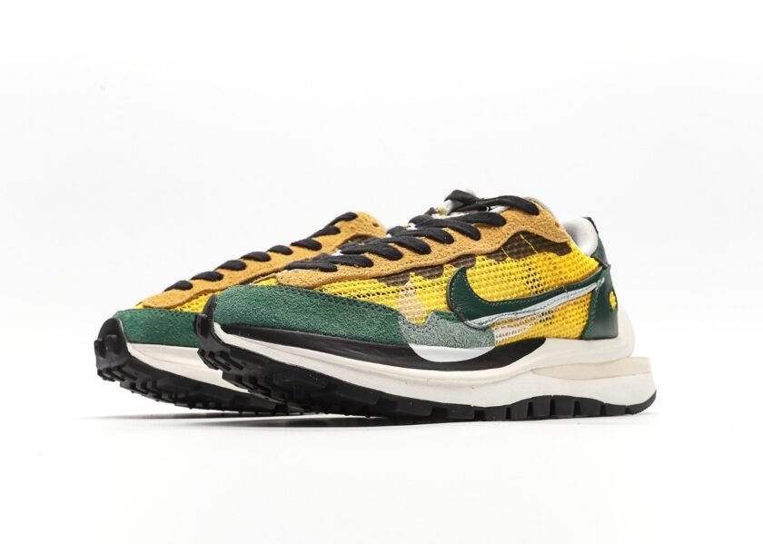 Sacai VaporWaffle Yellow Green - Image 5