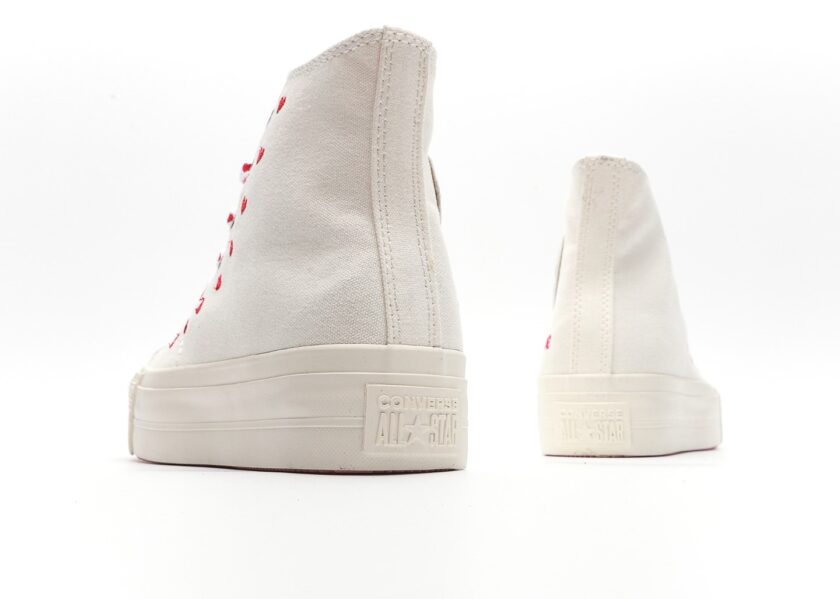 Chuck Taylor Crafted With Love Lift High White - Image 6