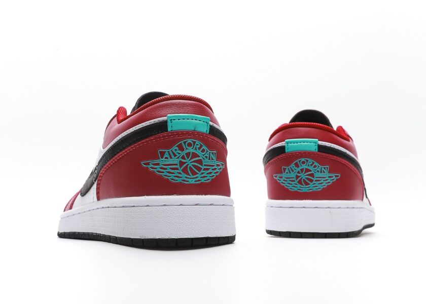 Air Jordan 1 Low GS Dark Beetroot Roma Green - Image 6