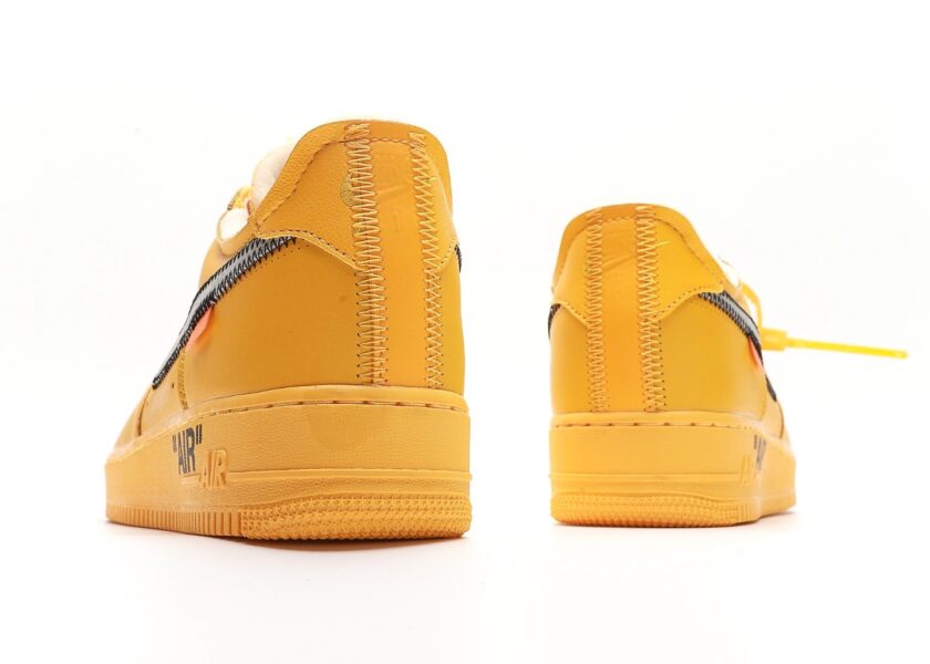 Off-White Nike Air Force 1 Low University Gold [PK GOD] - Image 6