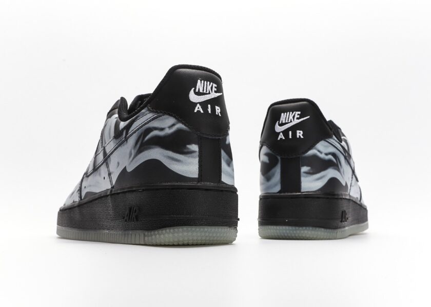 Air Force 1 Low Black Skeleton - Image 6