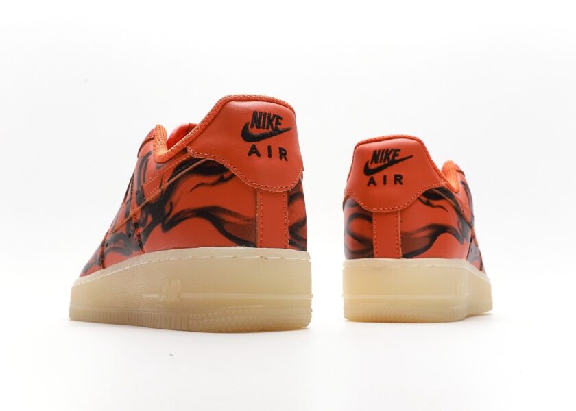 Air Force 1 Skeleton Orange - Image 6