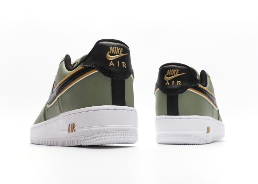 Air Force 1 Green Gold Swoosh - Image 6