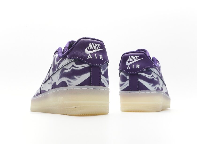 Air Force 1 Low "Skeleton" Court Purple - Image 6