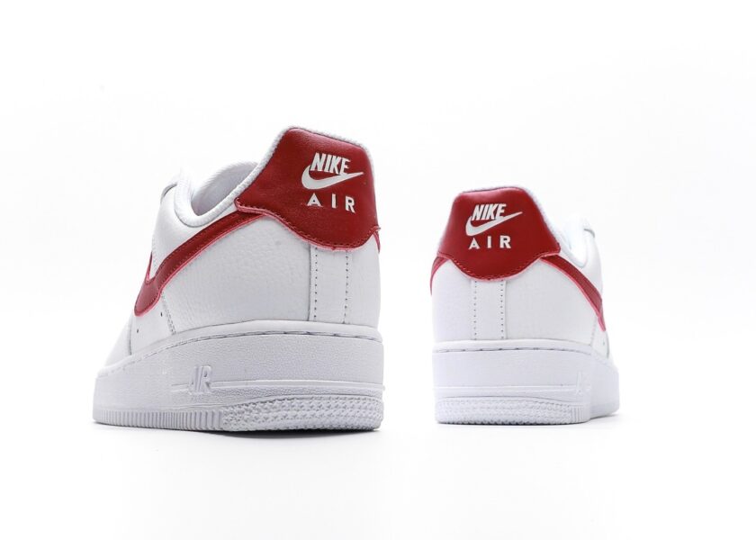 Air Force 1 Low '07 White Noble Red - Image 6