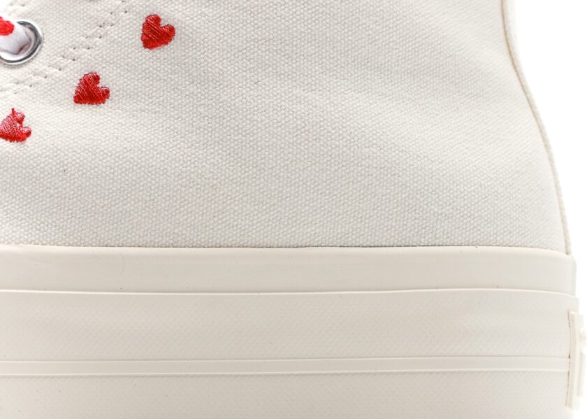 Chuck Taylor Crafted With Love Lift High White - Image 7