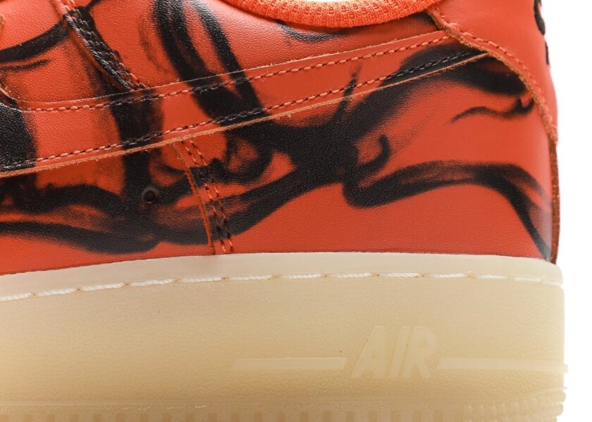 Air Force 1 Skeleton Orange - Image 7