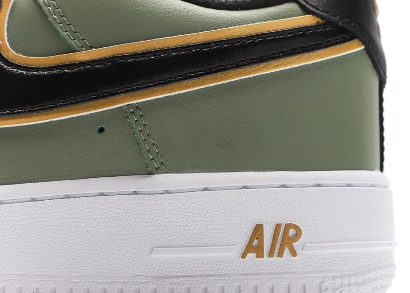 Air Force 1 Green Gold Swoosh - Image 7