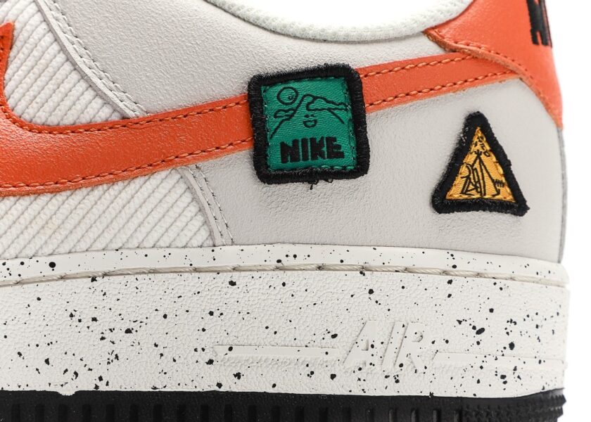 Air Force 1 GS White Starfish Orange - Image 8