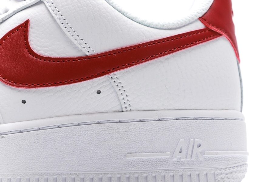 Air Force 1 Low '07 White Noble Red - Image 7