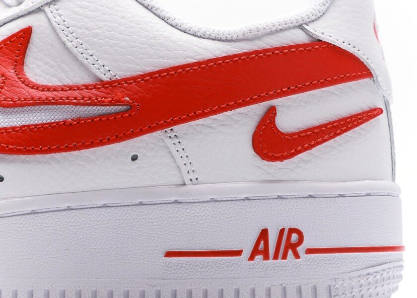 Air Force 1 Low FM White Red - Image 7