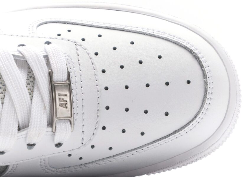 Air Force 1 White Metallic Silver - Image 8