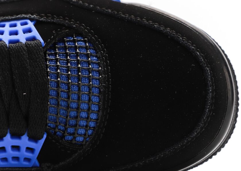 Air Jordan 4 Retro Black Game Royal - Image 8