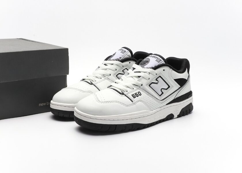 New Balance 550 White Black Oreo - Image 9