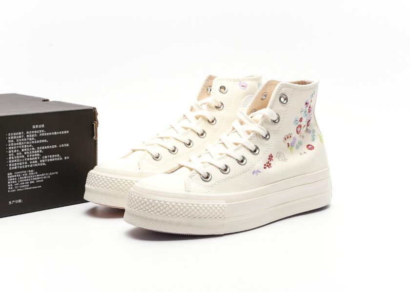 Chuck 70 Hi Embroidered Floral - Image 9