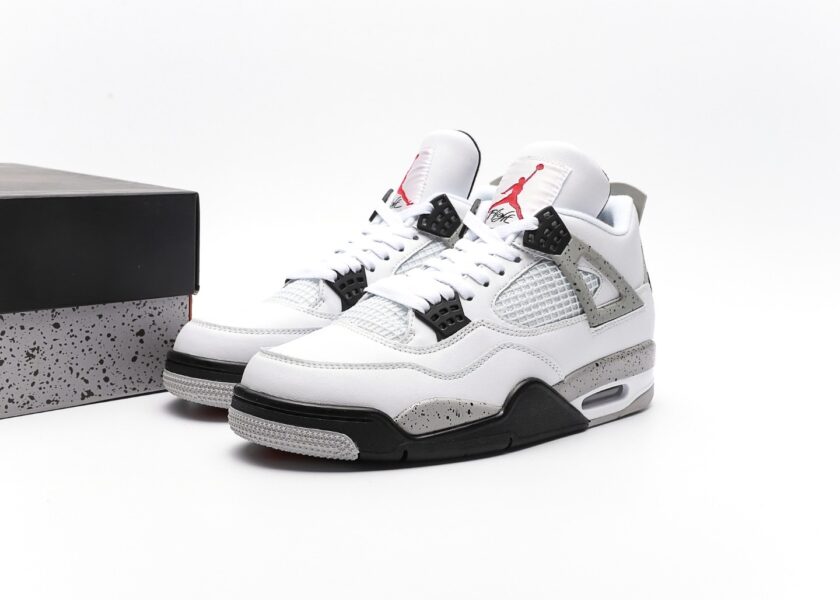 Air Jordan 4 Retro White Cement - Image 9