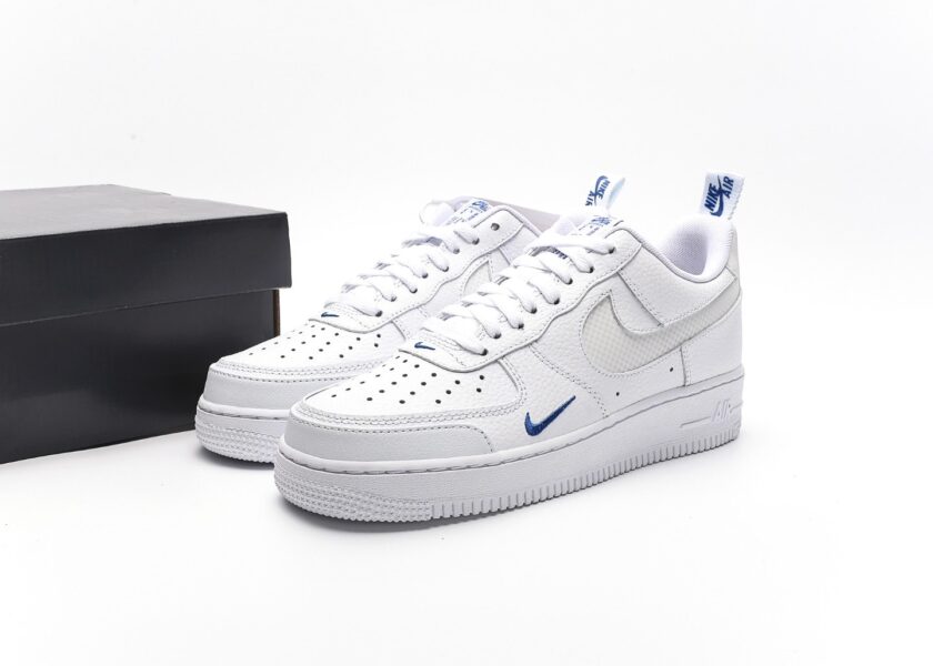 Air Force 1 Low White Grey Blue - Image 9