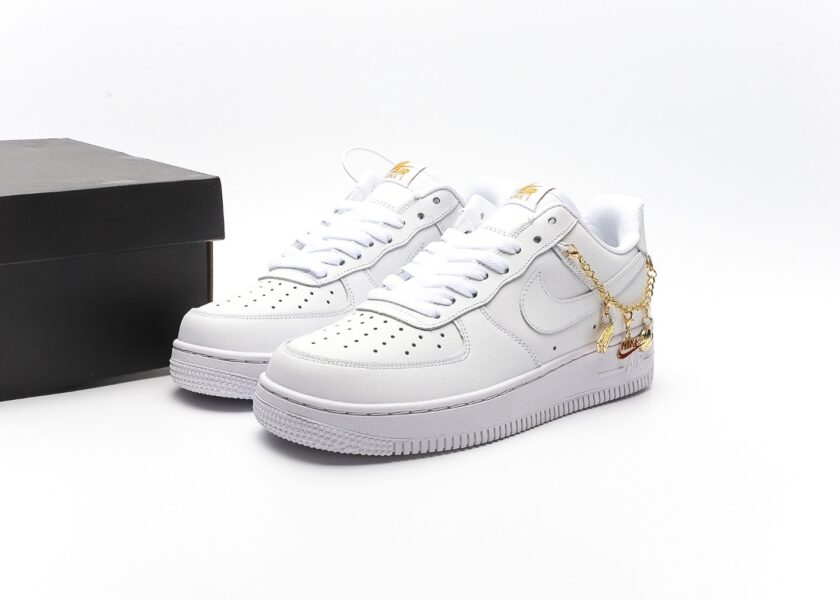 Air Force 1 LX White Metallic Gold - Image 9