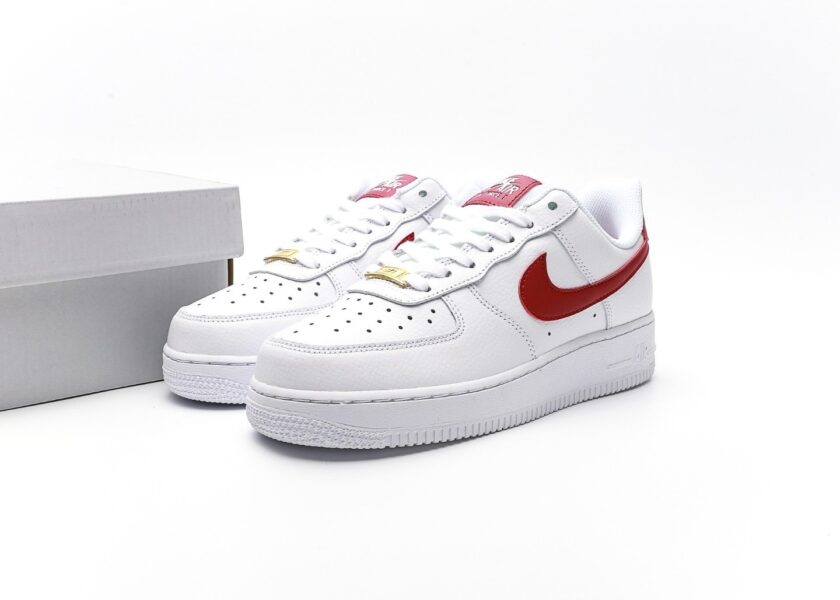 Air Force 1 Low '07 White Noble Red - Image 9