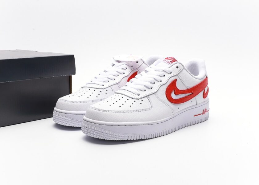 Air Force 1 Low FM White Red - Image 9